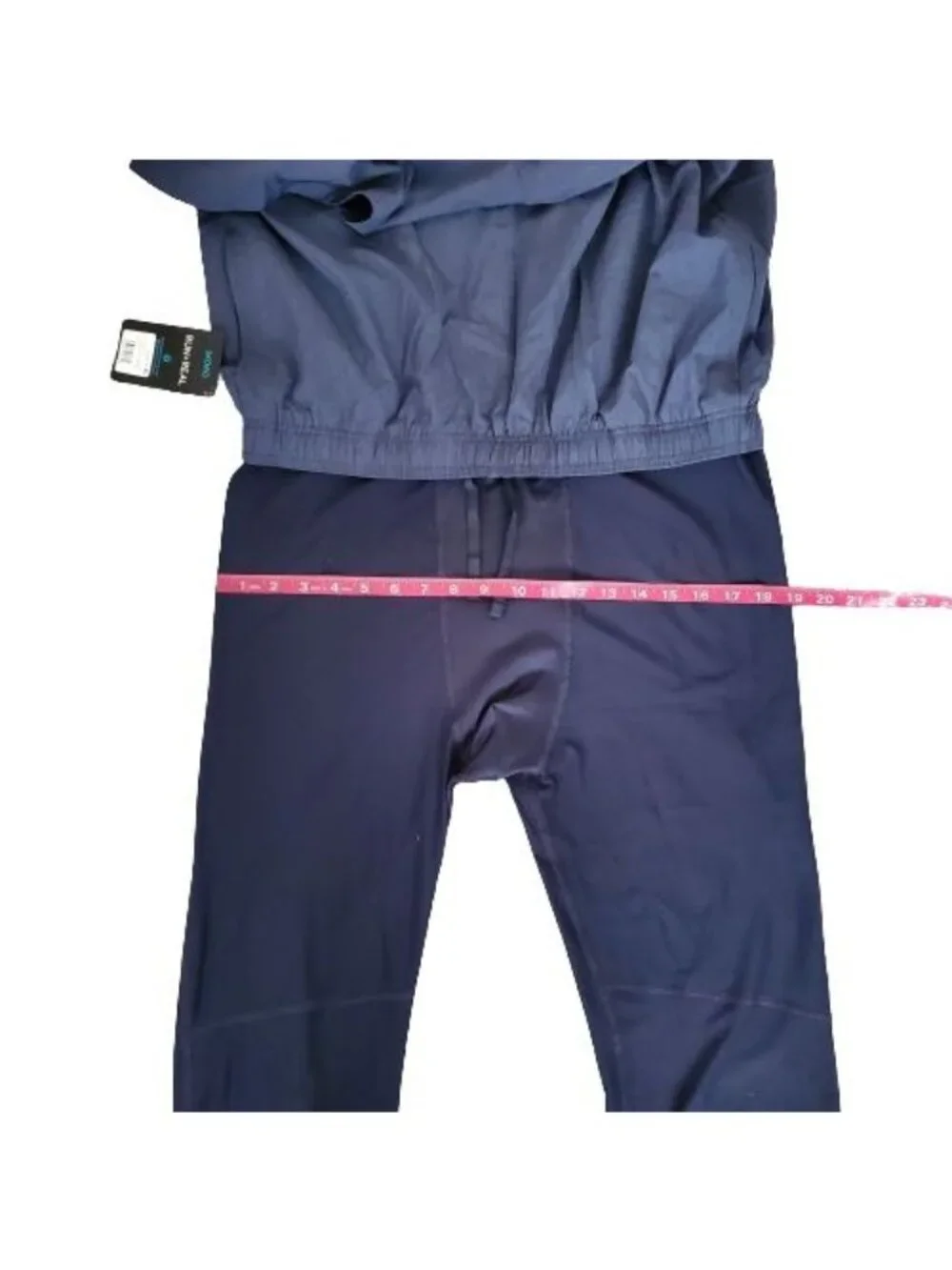 Skora Men's Run Real 2-In-1 Running Shorts and Pants Indigo Ink Chambray Size XL